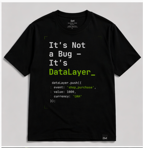 It’s Not a Bug — It’s DataLayer T-Shirt