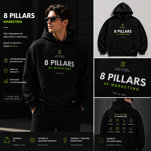 8 Pillars Marketing Hoodie