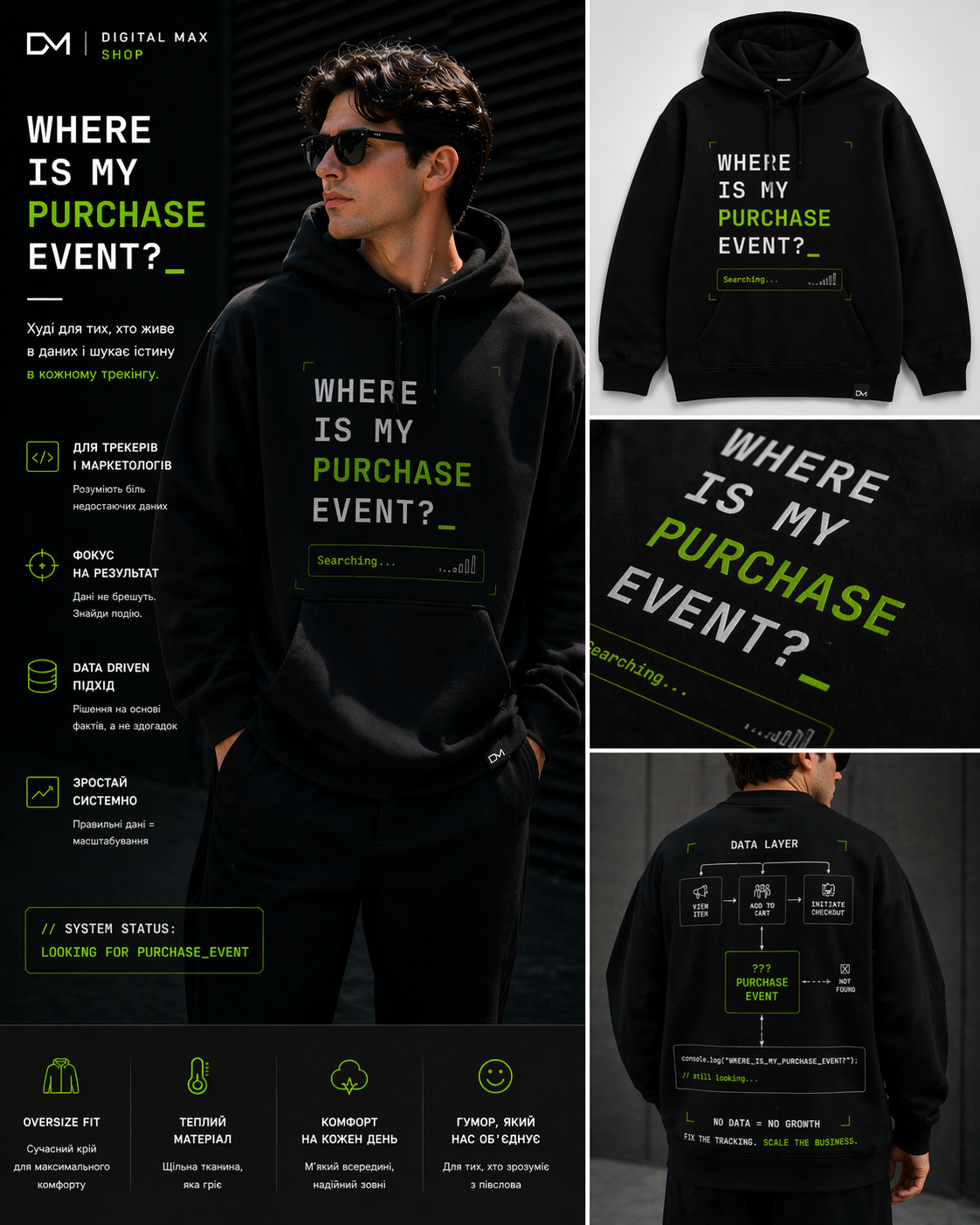 Where is My Purchase Event? Hoodie