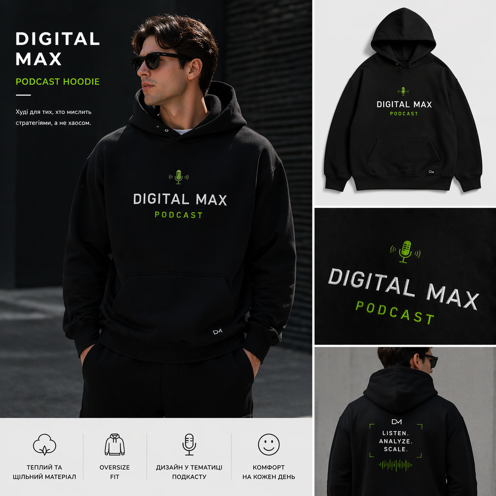 Digital Max Podcast Hoodie