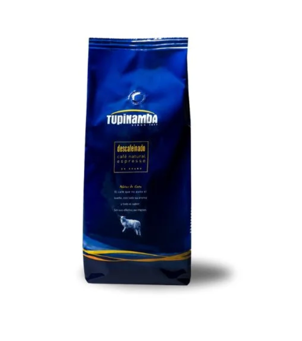 Tupinamba coffee “DEKAF” 100% Arabica, 1 kg.